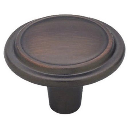 LIBERTY HARDWARE Liberty Hardware P40052L-VBR-U1 10 Pack Venetian Bronze Top Ring Round Knob - 1.25 in. 138038